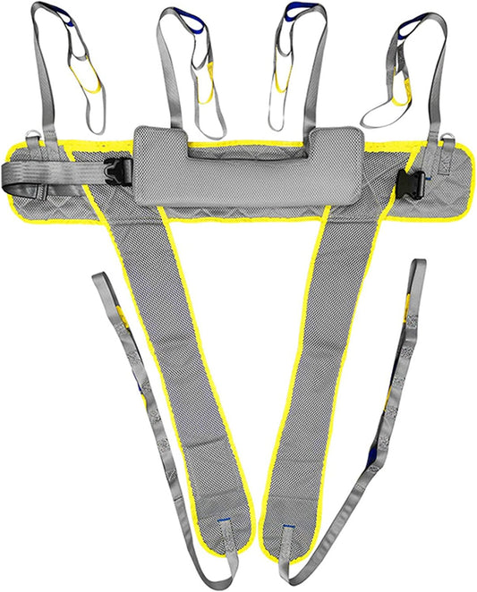 Standing Walking Sling, Patient Assisted Walking Straps Special Spreaders for Lifts - Rehabilitation Aid Gait Training Device, 550 Lb Weight Capacity,M