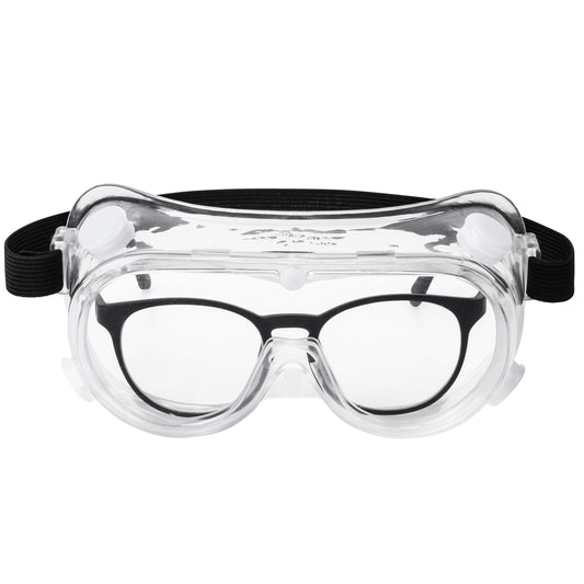UNCO- Safety Goggles Over Glasses, Protective Goggles, Anti Fog, Work, Safety Glasses Over