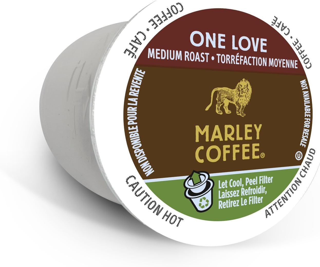 Marley Coffee "One Love" Medium Roast RealCups, Single Serve (96 ct.)