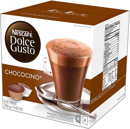 NESCAFÉ Dolce Gusto Coffee Capsules Chococino 48 Single Serve Pods, (Makes 24 Specialty Cups) 48 Count