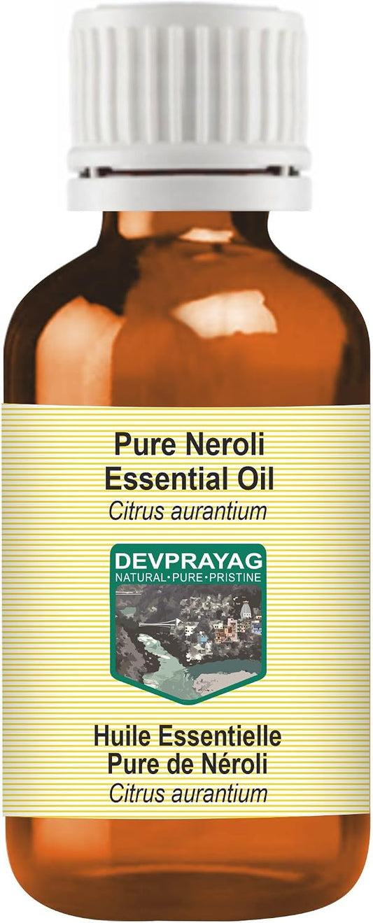 Pure Neroli Essential Oil (Citrus aurantium) Steam Distilled 100ml (3.38 oz)
