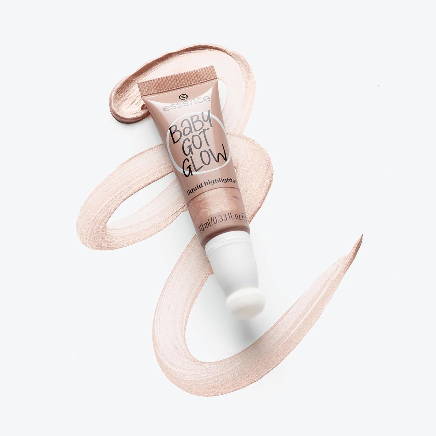 Essence Baby Got Glow Liquid Hightligther, Color 10 Sassy in Silk - 1 unit. Made in italy