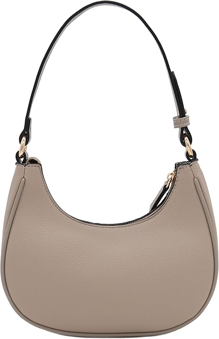 FashionPuzzle Small Crescent Shoulder Bag Underarm Purse
