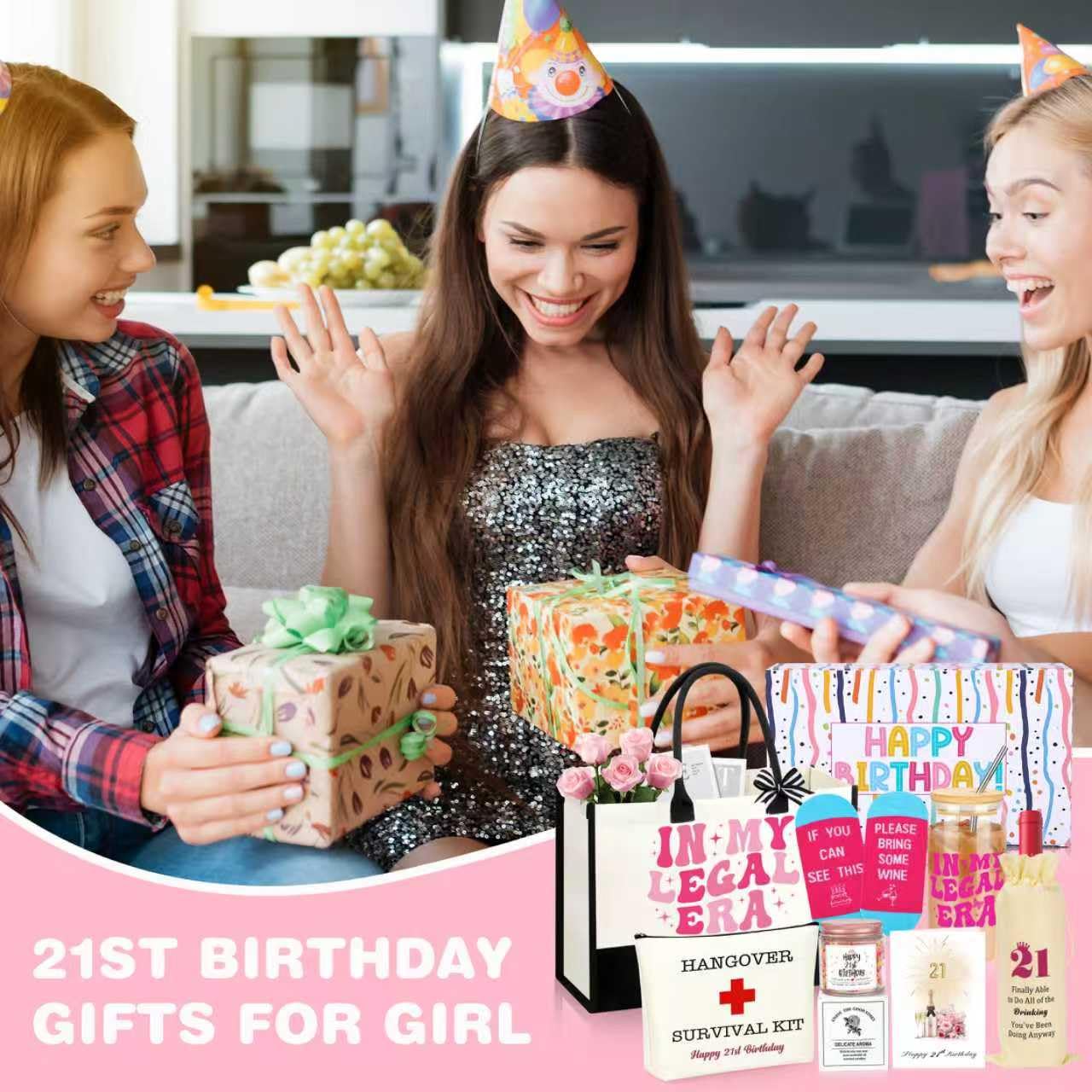 SiplyHaven 21st Birthday Gifts for Her Birthday Gifts for Women Gift for Women Birthdays Unique Womens Birthdays Gift