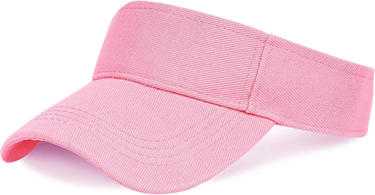 Marrywindix 1 Piece of Sport Wear Athletic Visor Sun Sports Visor Hat Visor Adjustable Cap for Women and Men (One Size)