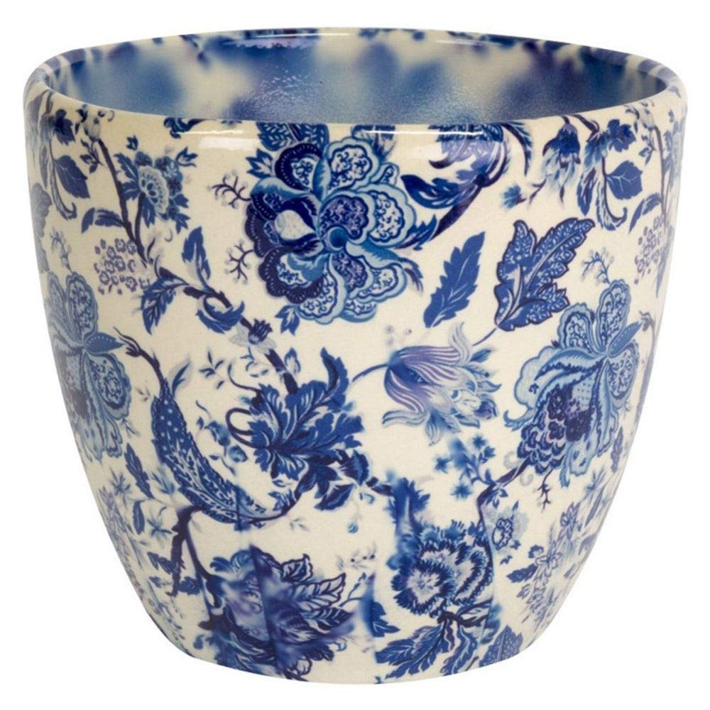 Ivyline Monza 6" Vintage Planter - Blue"