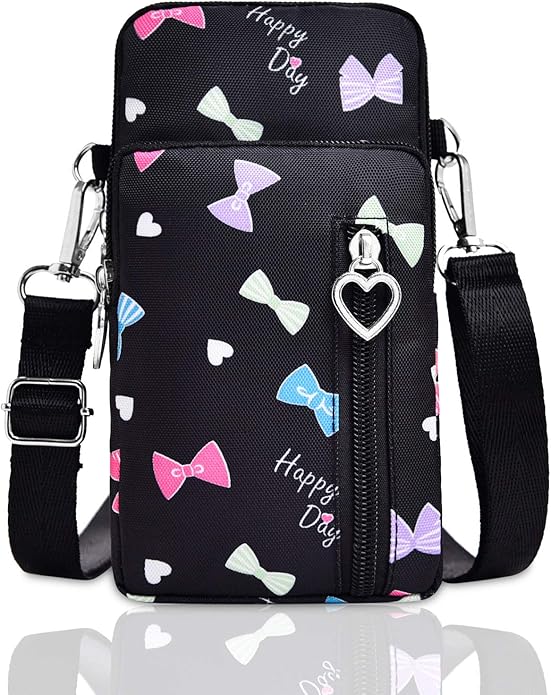 BIAOTIE Lightweight Small Crossbody bags Cell Phone Purses Travel Pouch Shoulder Bag for Women