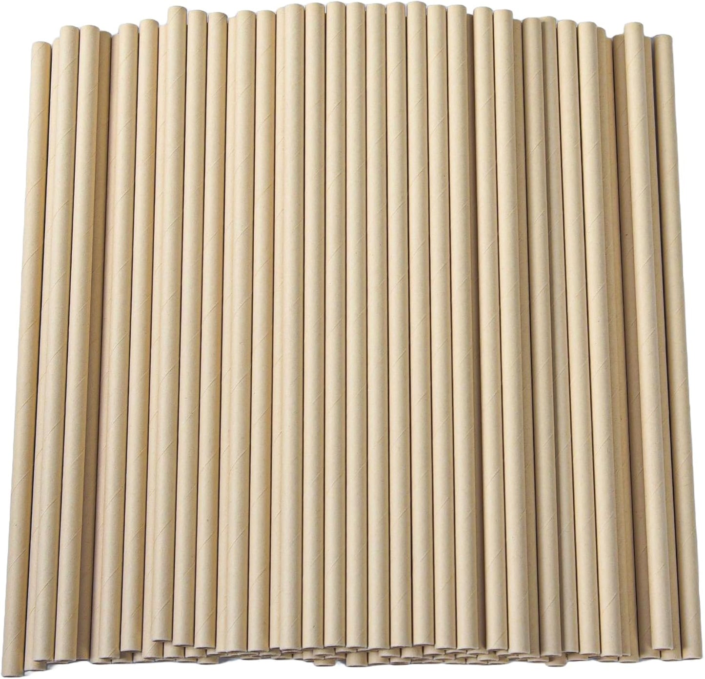 Paper Straws 200 Pack Paper Drinking Straws, Drinking Straws for Juices, Restaurants and Party supplies
