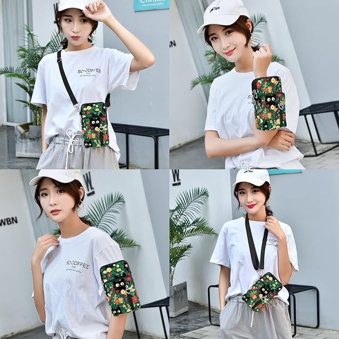 BIAOTIE Lightweight Small Crossbody bags Cell Phone Purses Travel Pouch Shoulder Bag for Women