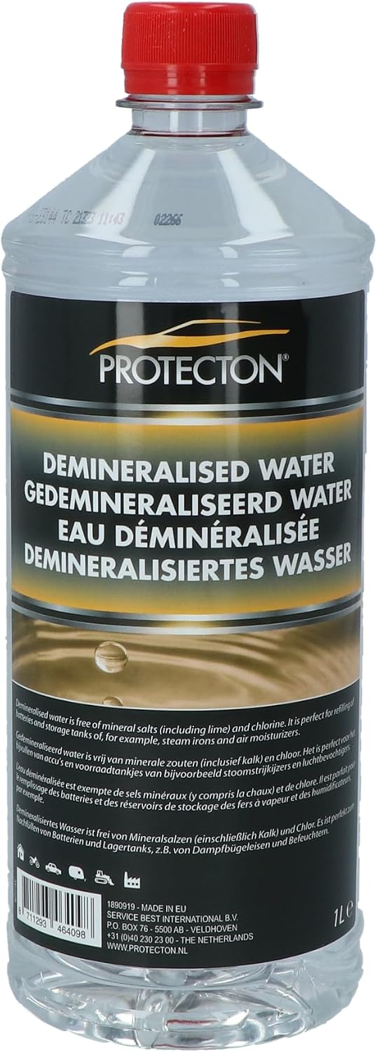 Protecton Demineralised Water 1 Litre