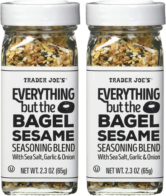 Trader Joe's Everything but The Bagel Sesame Seasoning Blend (2 Pack of 2)