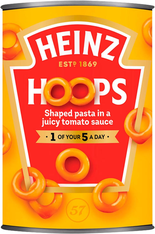 Heinz Spaghetti Hoops in Tomato Sauce Large Size 400g