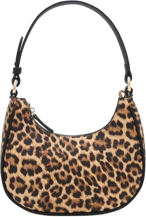 FashionPuzzle Small Crescent Shoulder Bag Underarm Purse