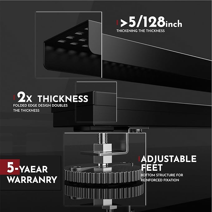 WEBANG 28 Inch Linear Shower Drain Rectangular Floor Drain with Accessories Square Hole Pattern Cover Grate Removable SUS304 Stainless Steel CUPC Certified Matte Black