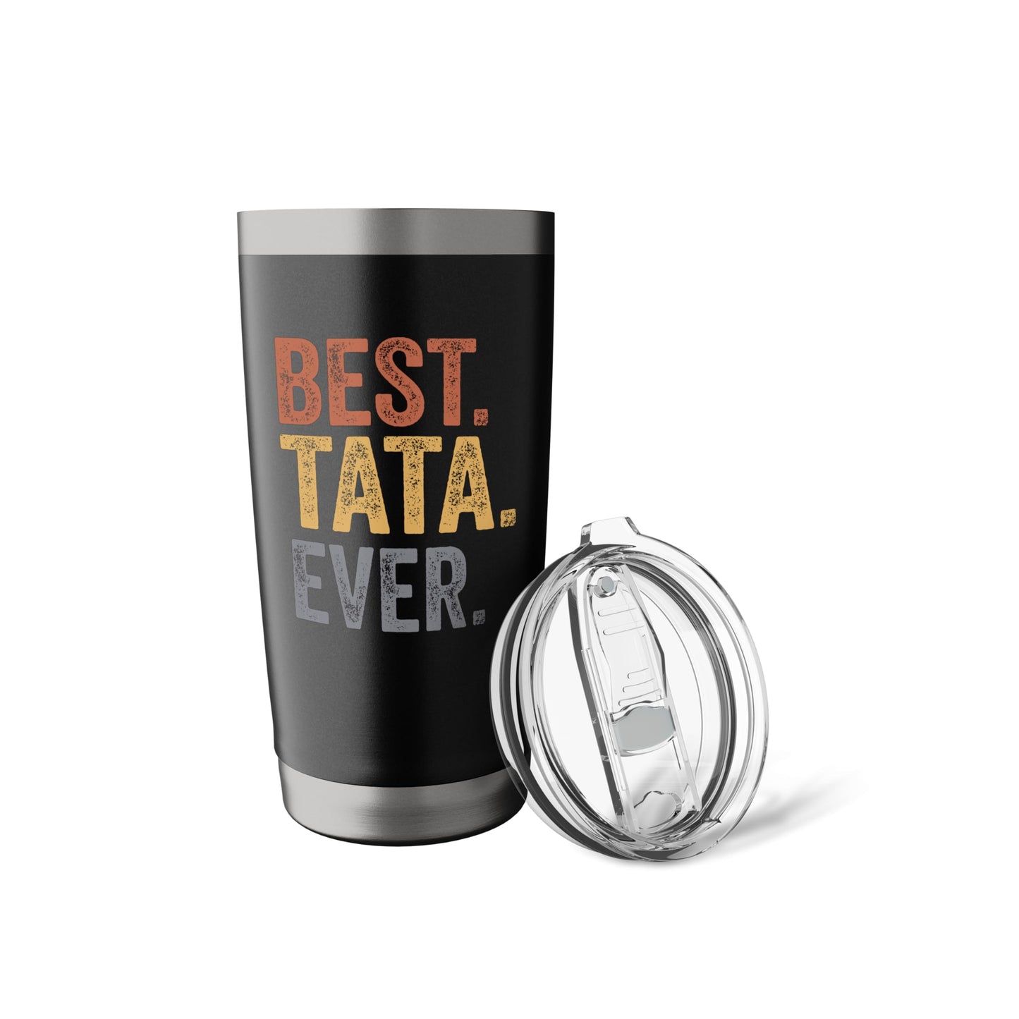 Best Tata Ever Gifts From Grandkids Tata Father's Day Stainless Steel Insulated Tumbler