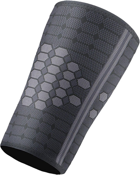 Thigh Brace Belt, High Elastic Nylon Thigh Supports Compression Sleeve for Men and Women Running, Balls, Exercise and Sports (Small)