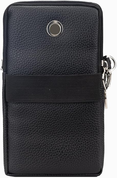 JANKS Small Crossbody Bag for Women - Mini Phone Purses with Crossbody Strap and Wallet - Nylon Arm Bag