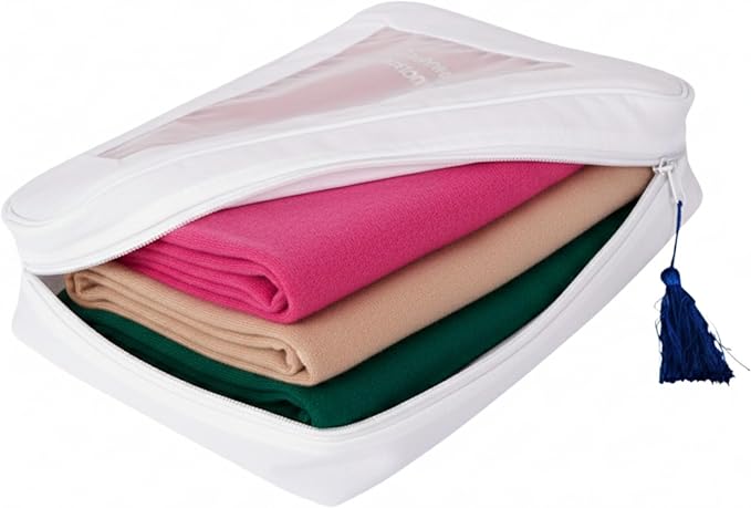 The Cashmere Choice Cashmere Storage Bags for Clothes, Sweaters, Scarves â 100% Cotton Garment Bag â Standard Size