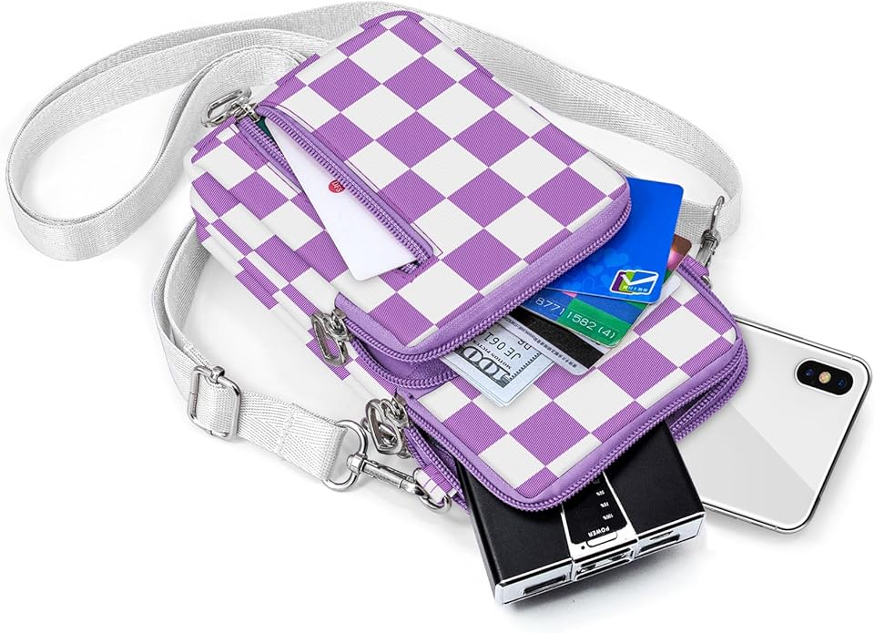 BIAOTIE Lightweight Small Crossbody bags Cell Phone Purses Travel Pouch Shoulder Bag for Women