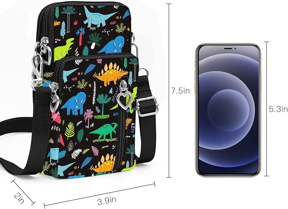 BIAOTIE Lightweight Small Crossbody bags Cell Phone Purses Travel Pouch Shoulder Bag for Women