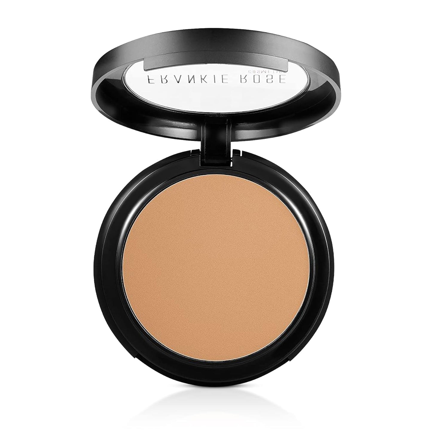 Frankie Rose Cosmetics Powder Foundation â Full Coverage Face Powder For Pores & Imperfections, Evens Out Skin Tone & Shine-Control | 58 Grams (Olive)