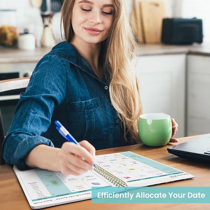 Monthly Planner 2026-2027, 2 Year Months Calendar Planner 2026-2027, Runs from January 2026 - December 2027, 7" x 10", 24 Months, Perfect for School Office Home Planning - Hummingbird