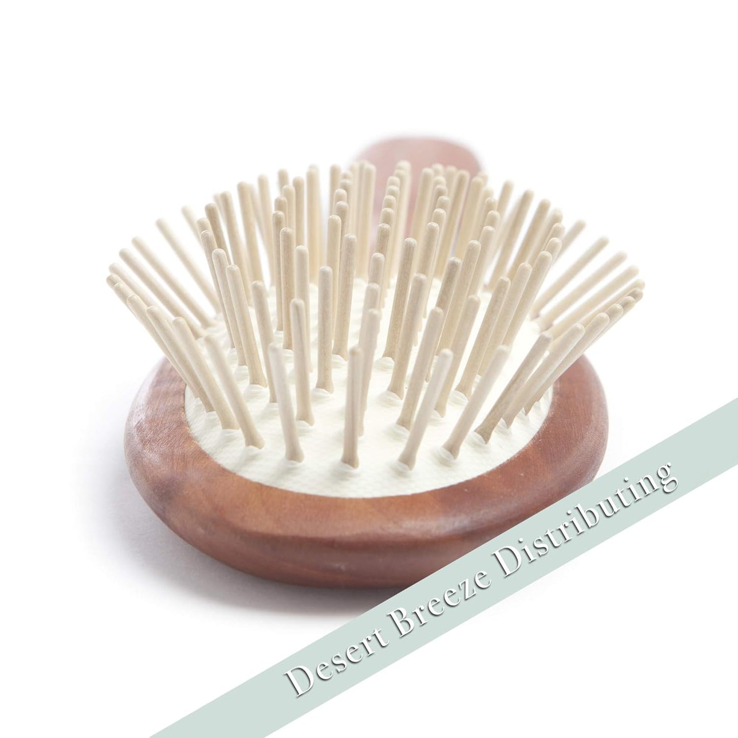 Natural Wooden Hair Brush for Women – Anti Breakage Wood Bristle Brush with Pear Wood Handle, Gentle Scalp Massage, Anti-Static, Made in Germany – Best Rated for All Hair Types
