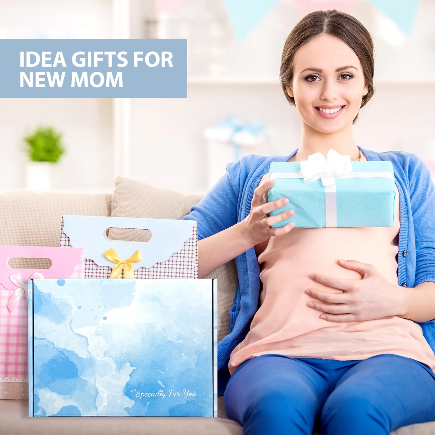 Boy Mom Gifts for New Mom Gifts for Women After Birth Pregnancy Mama Gift Care Package After Baby Gift for moms To Be Set Box for Expecting Moms new Mommy Essentials