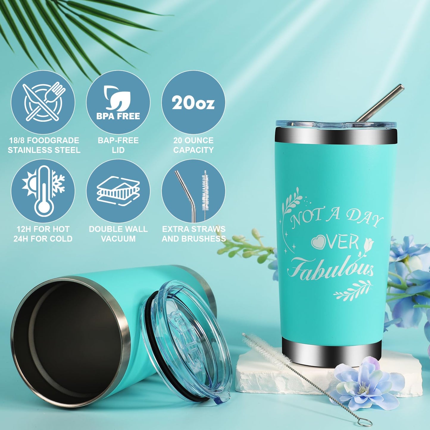 Luxury Spa Gift Basket for Women -Self Care Birthday Gifts Set with Bath Bombs,Bath Salts,Flannel Blanket&Soy Candle Relaxing Gifts for Wife,Mom,Best Friend,Her Perfect For Mother's Day(Blue)