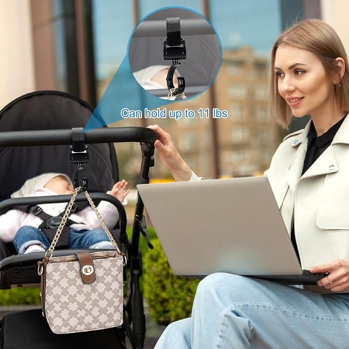 Accmor 2-in-1 Walker Cup Phone Holder with Hook Set, Wheelchair Cup Holder, Rollator Cup Holder, Cup Phone Holder for Walker, Wheelchair, Rollator, Mobility Scooter