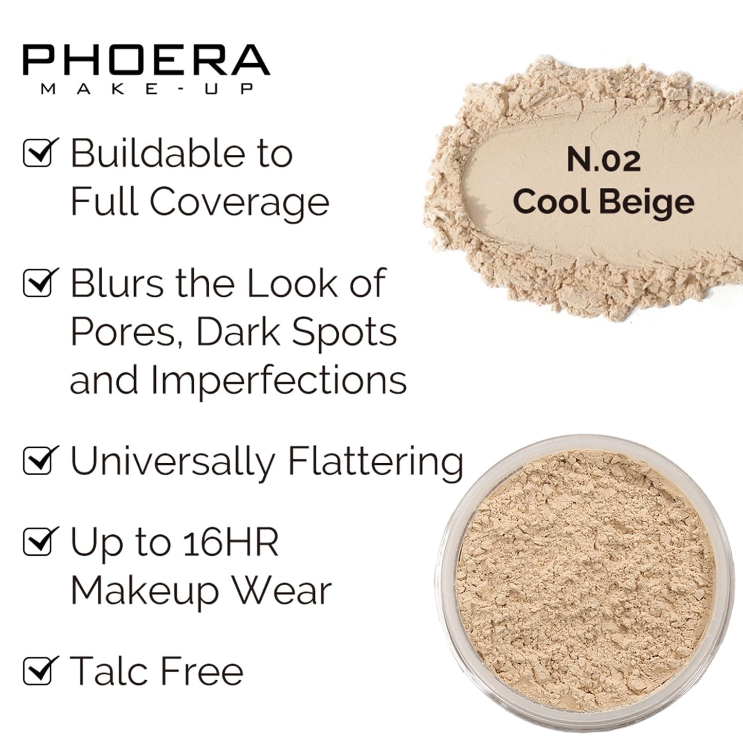 PHOERA Foundation,3 PCS Contour Stick Makeup Kit, Shades with Highlighter Stick, Blush Stick and Bronzer Contour Stick for Sculpt the Cheeks (101+102+ Fair Contour/Porcelain+ Nude+#01,#08,#13)