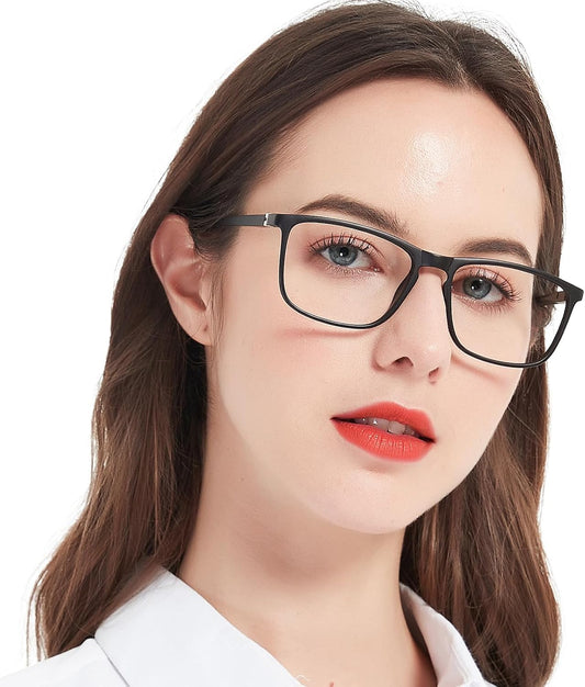 OCCI CHIARI Big Square Reading Glasses Women TR90 Readers