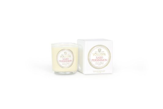 Voluspa Classic Boxed Votive Candle, Saijo Persimmon, 3 Ounce