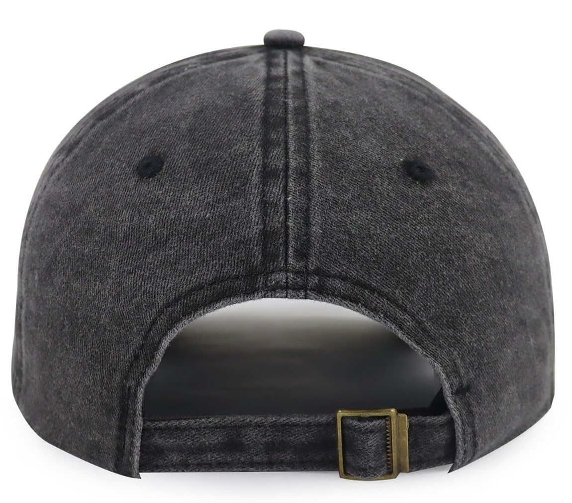Birthday Gifts for Dad, Funny Papa Decorations Baseball Cap, New Dad Hats for Men, Fathers Day Christmas Retirement Gifts for Daddy Grandpa Husband Black