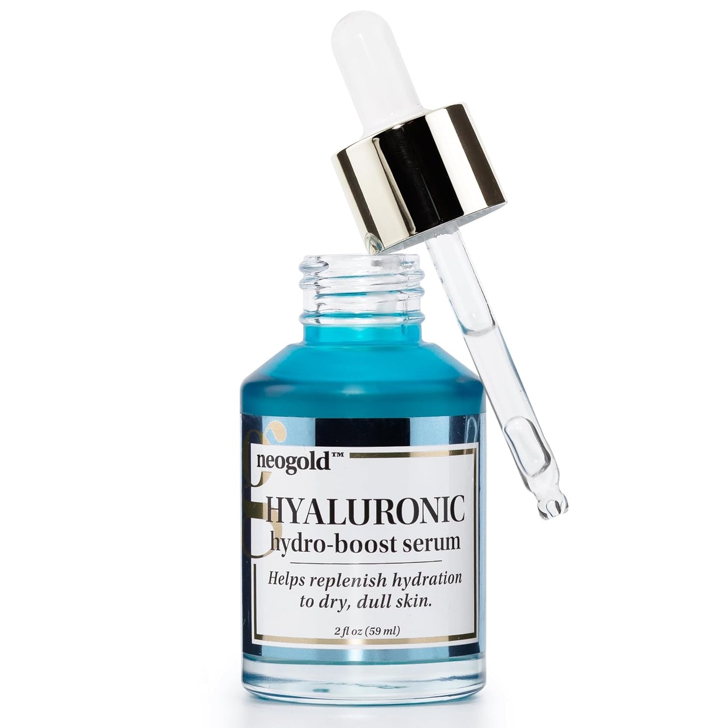 Hydrating Hyaluronic Acid Serum For Face | Vitamin E + Vitamin C Facial Moisturizer For Restoring Skin Barrier | Helps Renew, Firm, & Minimize Wrinkles, Age Spots, & Dull Dry Skin, 2 Fl Oz