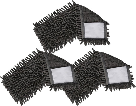 MASTERTOP Professional Chenille Microfiber Mop Pad Set - Mop Refill, Microfiber Mop Head, Mop Replacement Pads, Machine Washable, 3pcs, Only for ASIN B07G42MS96, B09XHQ3FYF