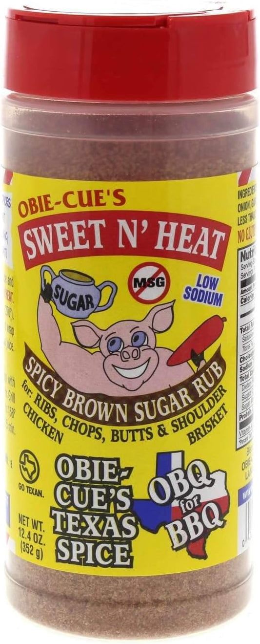 Obie-Cue's Sweet N' Heat BBQ Rub