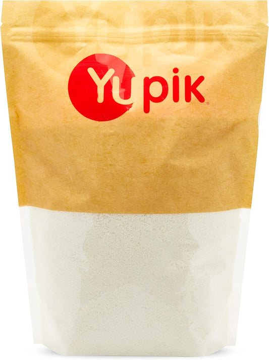 Yupik Desiccated Coconut, Fine, Unsweetened, 2.2 lb (35.2 oz), Gluten-Free, Kosher, Vegan, Finely Ground Dried Coconut, No Added Sugar, Oil-Free, Source of Fiber, Healthy Snacks, Ideal for Topping
