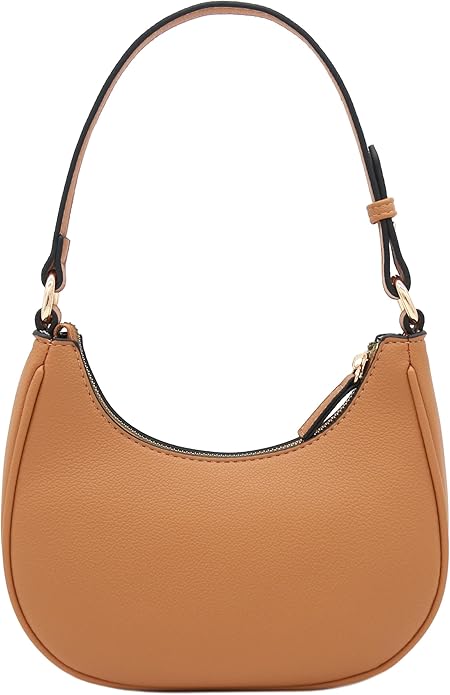 FashionPuzzle Small Crescent Shoulder Bag Underarm Purse