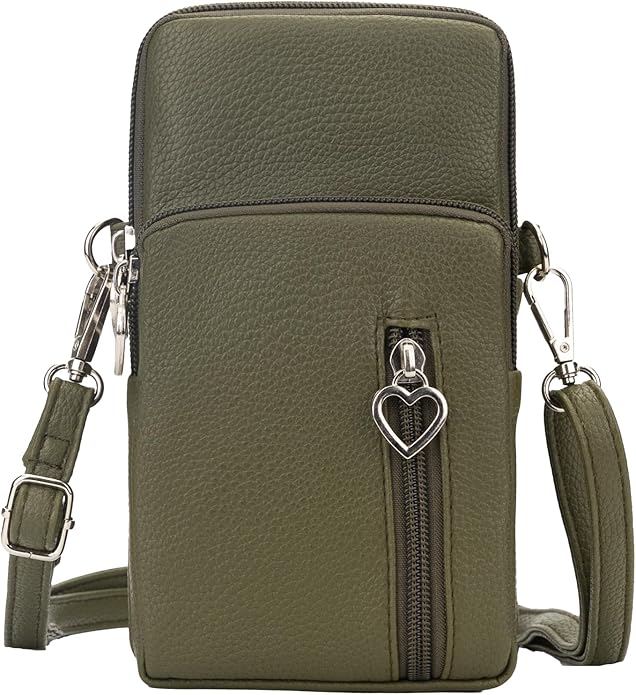 JANKS Small Crossbody Bag for Women - Mini Phone Purses with Crossbody Strap and Wallet - Nylon Arm Bag