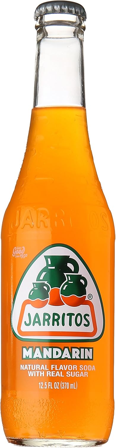Jarritos Mandarina Soft Drink Pack of 6-12.5 oz