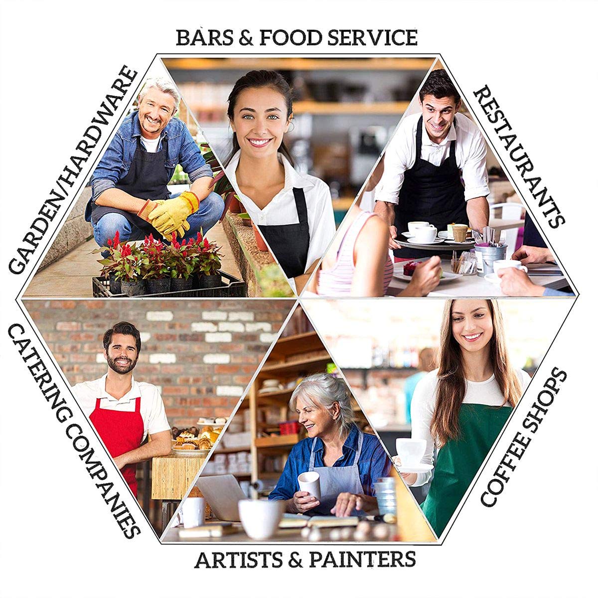 POTALKFREE 50th Birthday Gifts for Women Men, Funny Chef Aprons with Pockets, Kitchen Cooking Grilling Apron for Grandma Grandpa Dad Mom, Grill Decorations for Christmas Thanksgiving