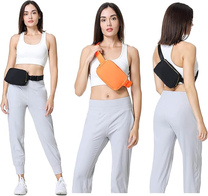 VOROLO Fanny Pack For Women And Men Crossbody Bag Belt Bag with Adjustable Strap Graduation Gifts