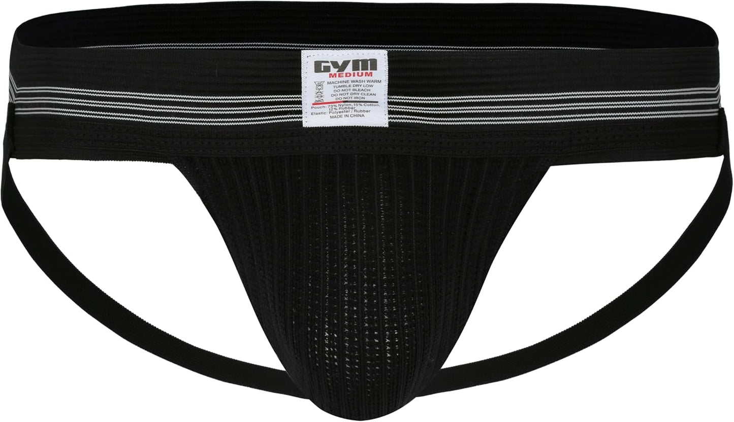 GYM mens 2" Wide Band Classic Athletic Supporter