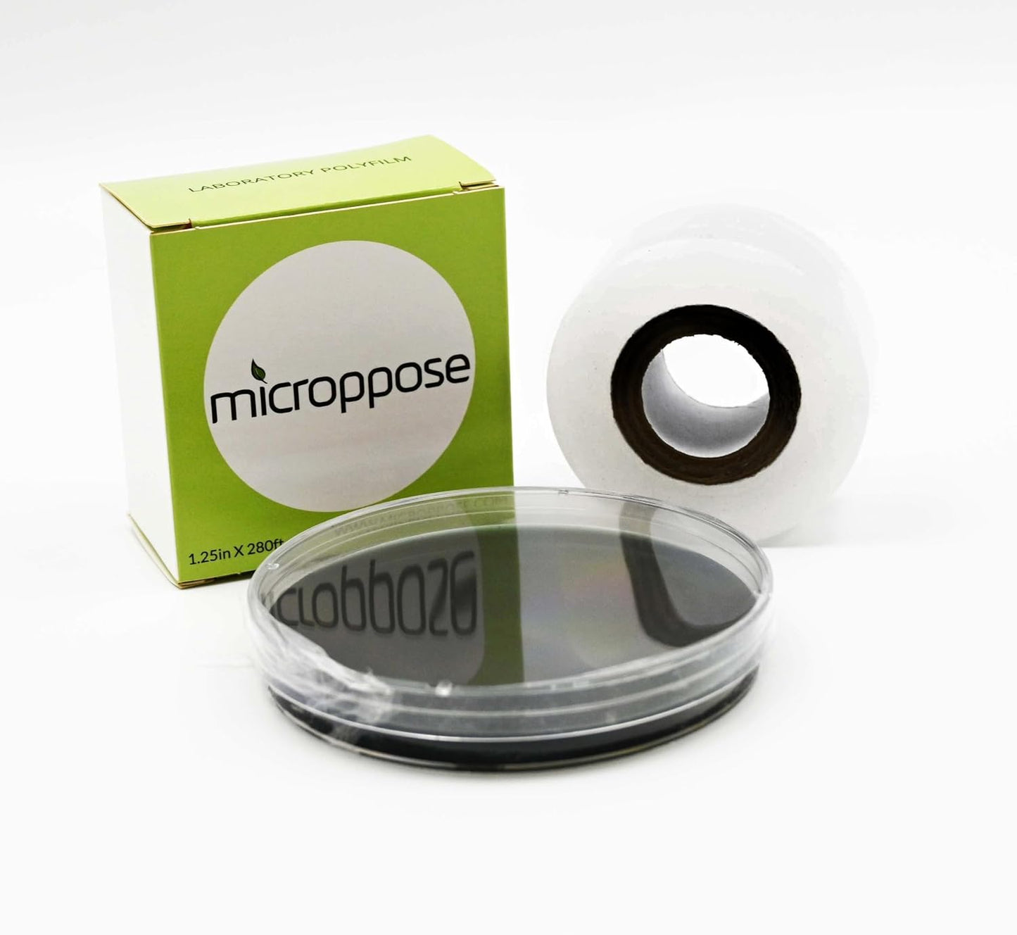 Myco Labs Microppose Parafilm All Purpose Laboratory Clear Poly Film 1.25" x 280 ft
