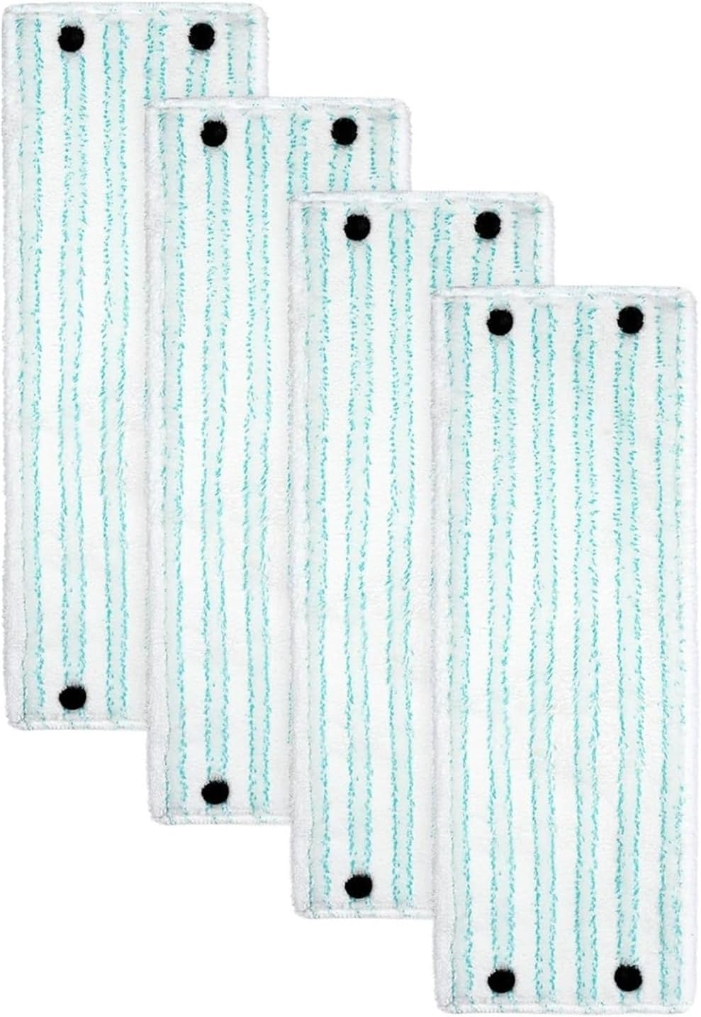 Mop Covers, Compatible For Leifheit，Clean Twist M Micro Duo, Reusable Mop Pad 42CM(4PCS)