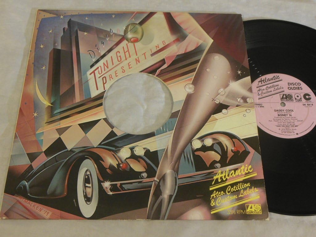 Daddy Cool / Ma Baker VINYL 12" – Atlantic – DK 4618