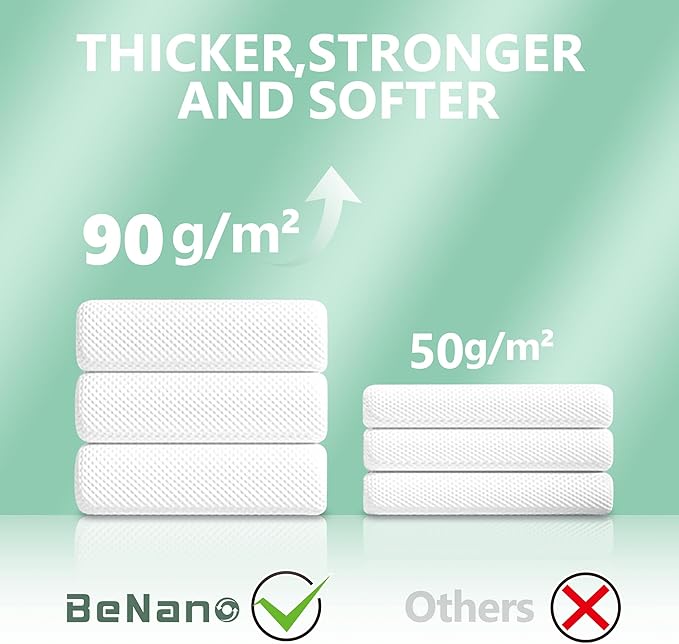 Benano Premium Compressed Towel Tablets Disposable Towel 55.1 in x 27.5 in Large Bath Towel Travel Towel Reusable for Hotel Camping Sports Hiking Beach Swimming Vacation (55.1" x 27.5" (3 Pack))