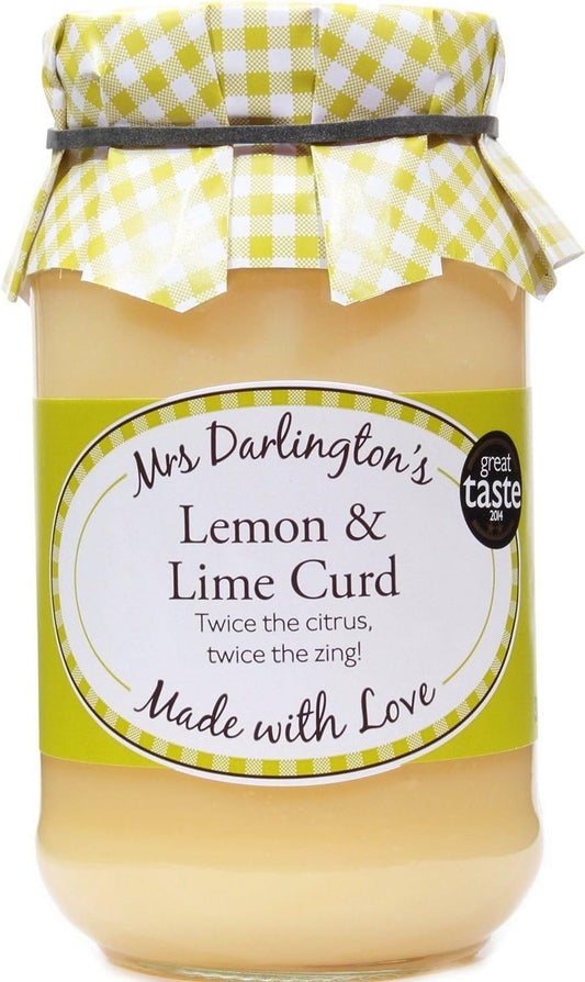 Mrs Darlingtons Lemon & Lime Curd 320g (Pack of 3)