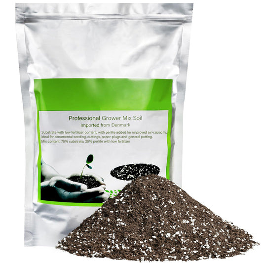 Succulent Cactus Potting Soil Mix (12 qt), All-Purpose Garden Potting Mix for Indoor Outdoor Plants, Quick Drain Houseplant Orchid Bonsai Perlite Soil, Ready-to-Use, Resealable Bag Design